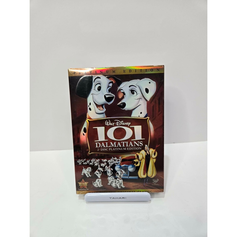 New Sealed 101 Dalmatians DVD 2-Disc Platinum Edition 2008 Disney with Slipcover